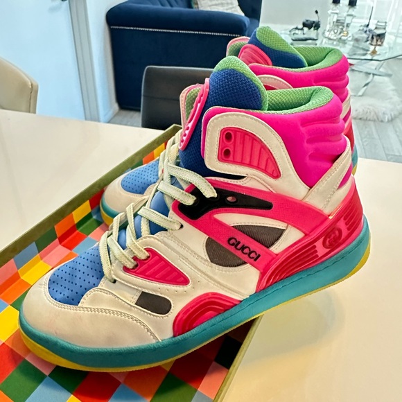 Gucci Other - Gucci Basket High Multicolor Vintage